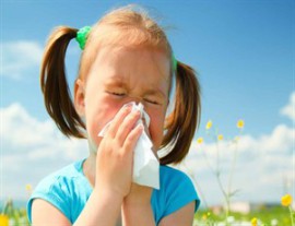 Сезонная аллергия у детей
